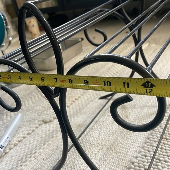 Wrought Iron Magazine Rack - Picture 8 of 8